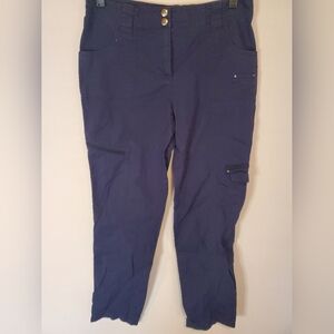Navy Cargo Pants